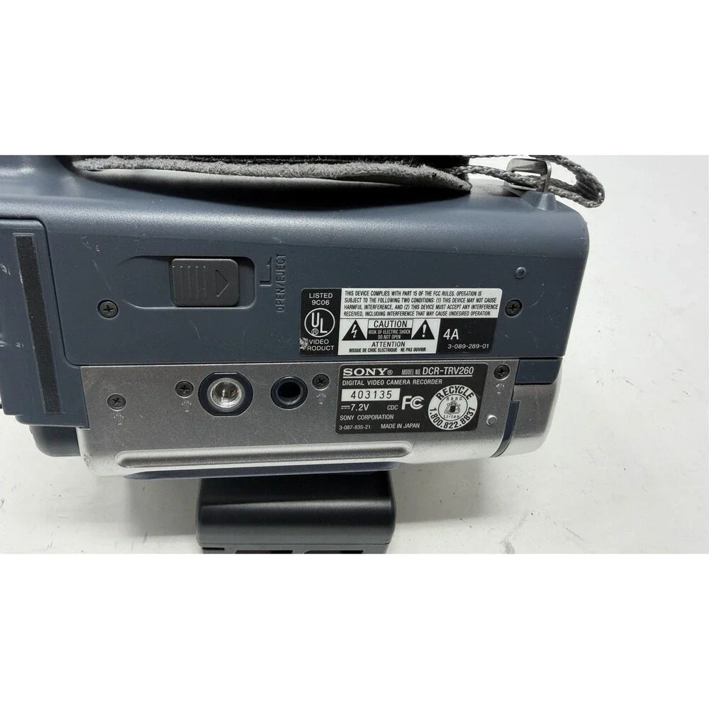 Sony DCR-TRV260 Digital 8 Camcorder Camera VCR Player Video Transfer TESTED GOOD